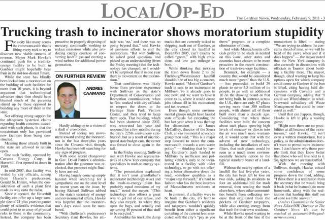 The Gardner News, On Further Review