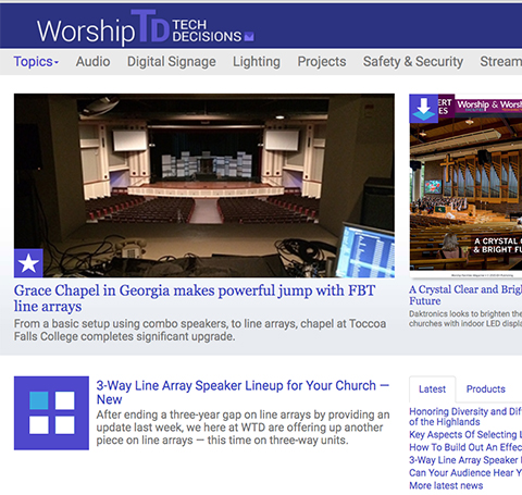 Worship Tech Decisions