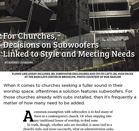 Technologies for Worship