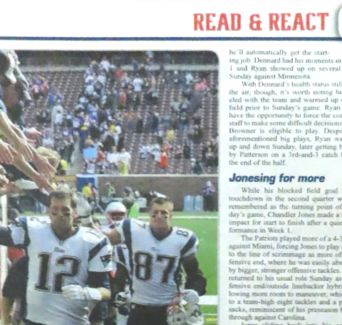 Patriots Football Weekly